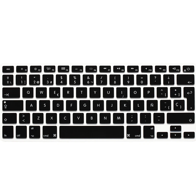 Защитная панель для ноутбука с испанской клавиатурой Macbook Air Pro Retina 13 15