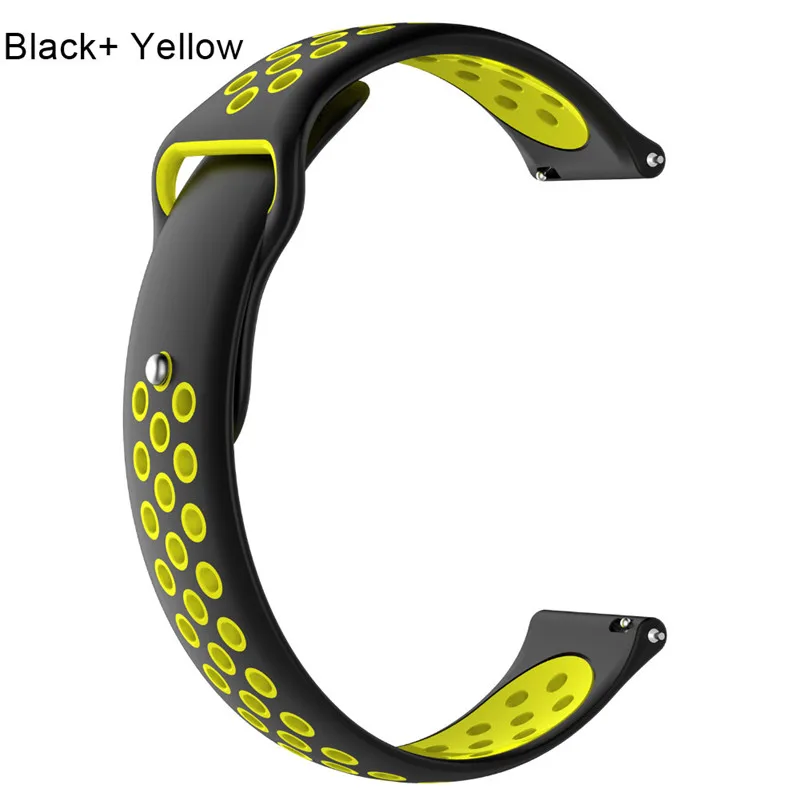 Модный силиконовый сменный ремешок для huawei Magic/Watch GT/Ticwatch Pro