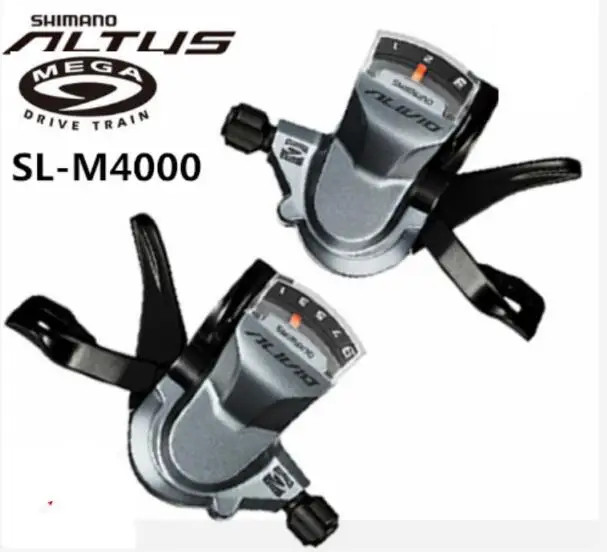 Рычаг переключения передач Alivio m4000 рычаг MTB R + L 3x9 SPD Rapidfire Plus|Велосипедный