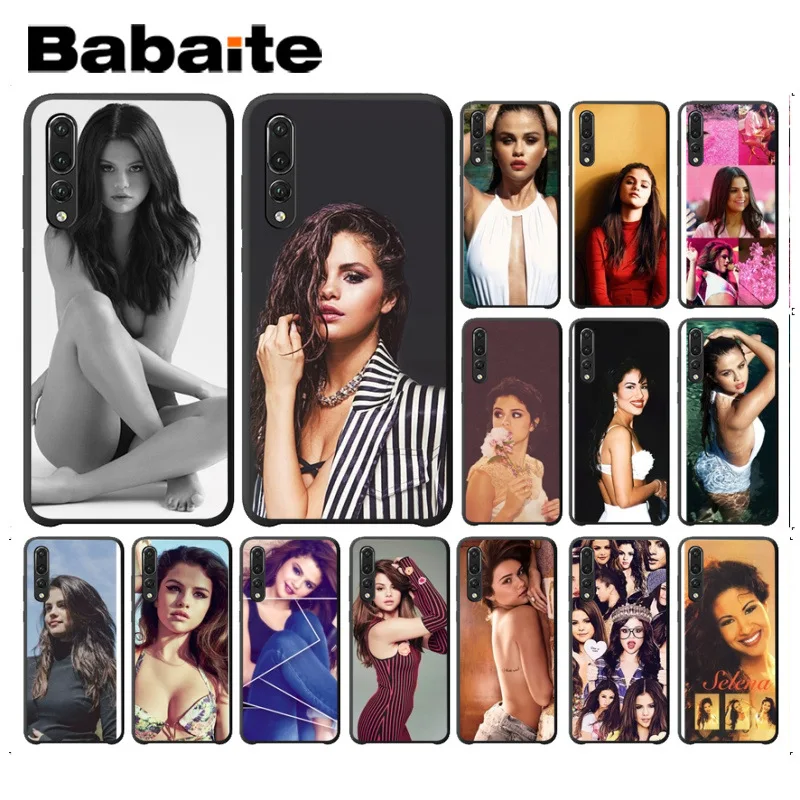 Милый сексуальный чехол для телефона Babaite Selena Gomez huawei p20 pro p20lite p9lite nova 3i honor 8x mate20 coque