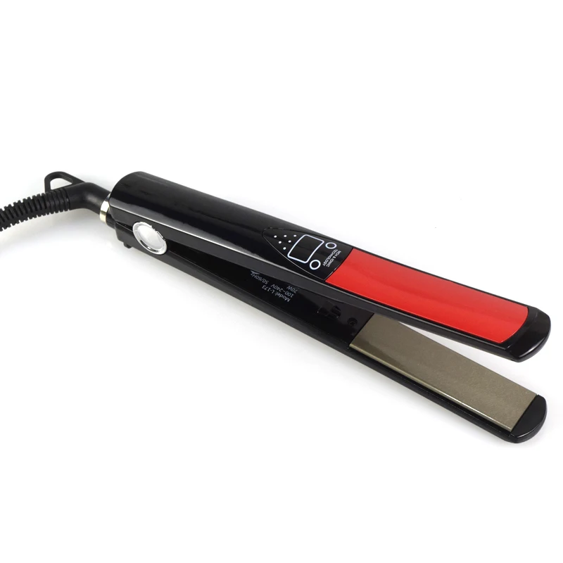 ЖК-дисплей Дисплей Титан пластины Flat Iron выпрямление утюги Инструменты для