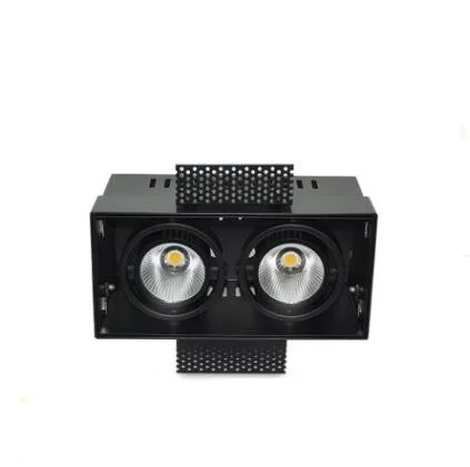 Светодиодный встроенные светильники AC85 230V квадратный поверхностный монтируемый
