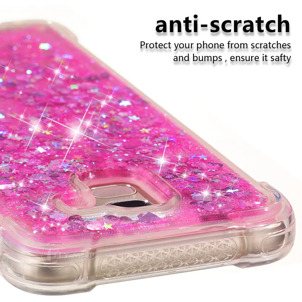 Quicksand Cover for Samsung Galaxy J6 2018 J600 Dynamic Liquid Phone Case SM J600FN J600F/DS SM-J600F/DS 6 j J62018 |