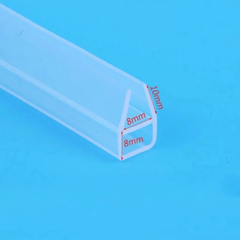 Силиконовая уплотнительная лента с защитой от ударов раздвижная створчатая