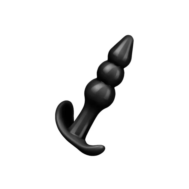 DN014/Silicone Jelly Anal Toys Butt Plugs Beads Adult Sex Products Men Women Plug Stopper Stimulating | Красота и здоровье