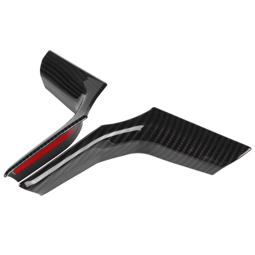 2 шт. автомобильный Стайлинг украшение на руль накладка рамка ABS пластик для BMW 5