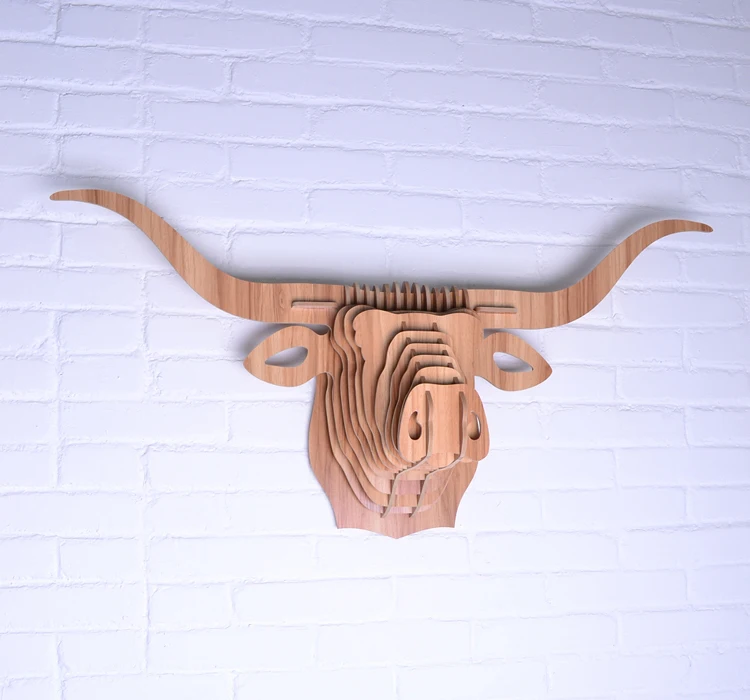 Longhorn настенные украшения Испанский бык голова буйвола творческий СДЕЛАЙ САМ