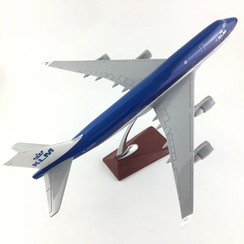 Самолет KLM airliner 45 47 см модель самолета Боинг 747 AIRLINES игрушка для детей подарок на