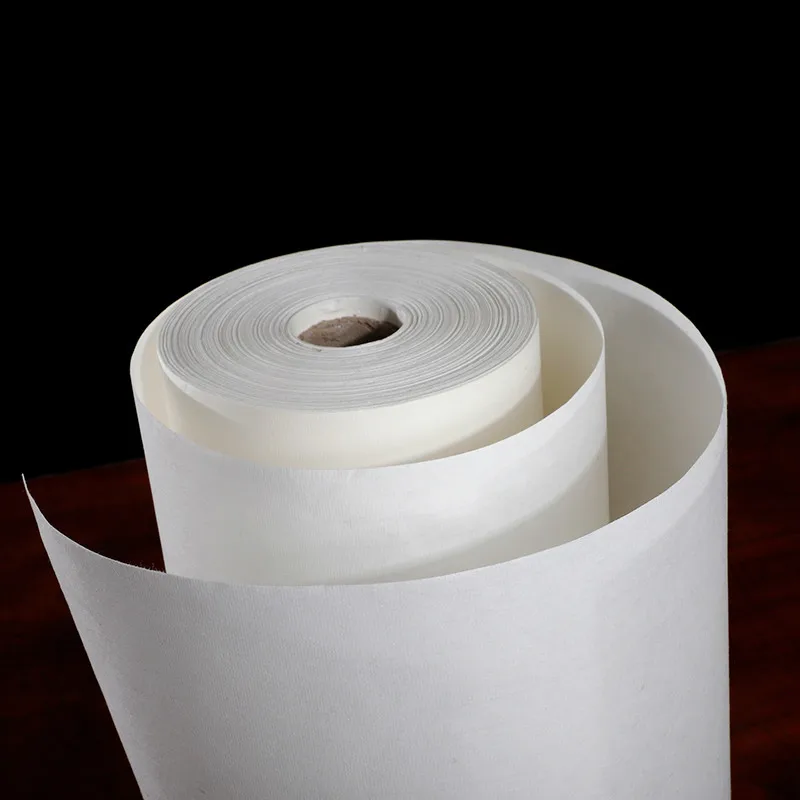 100 м прокрутка Papel Arroz полу-сырая бумага для каллиграфии написание китайской сырой