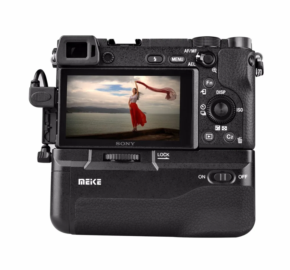 Ручка Meike для камеры Sony A6400 A6000 A6100 A6300 вертикальная многофункциональная с