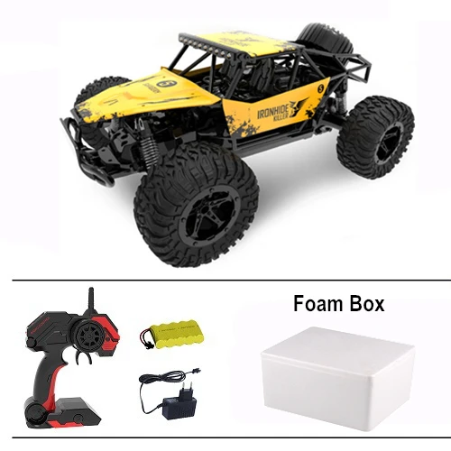 2,4 ГГц пульт дистанционного управления RC автомобили Bigfoot Monsters Rock подъемник высокая скорость внедорожный пульт дистанционного управления автомобиля игрушки - Цвет: 6520-Y