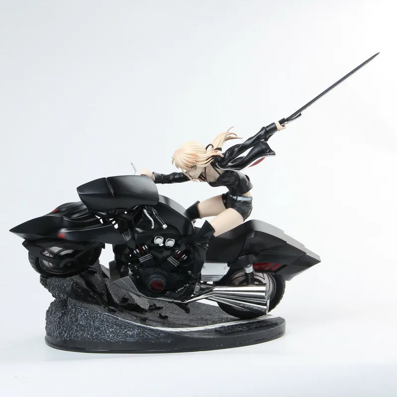 27 см Fate/Grand Order Fgo Сексуальная Аниме Фигурка Saber Arutoria Pendoragon Riding motorcy ПВХ фигурка