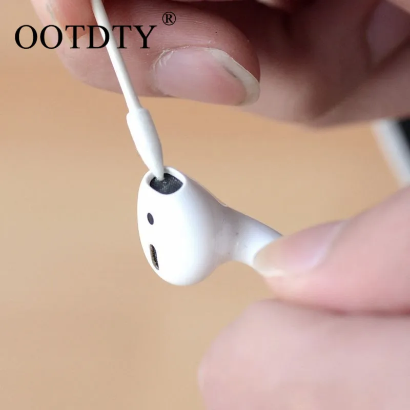 Инструмент для чистки одноразовая палочка хлопка 25 штук гарнитура AirPods смартфона