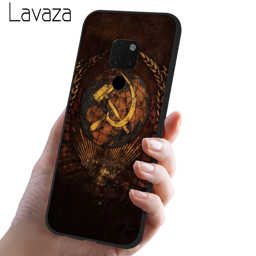 Lavaza Soviet Union USSR Grunge Soft TPU Case Cover for Xiaomi Mi 6 8 A2 Lite 9 Pro A1 Mix 2s Max 3 F1 Cases |