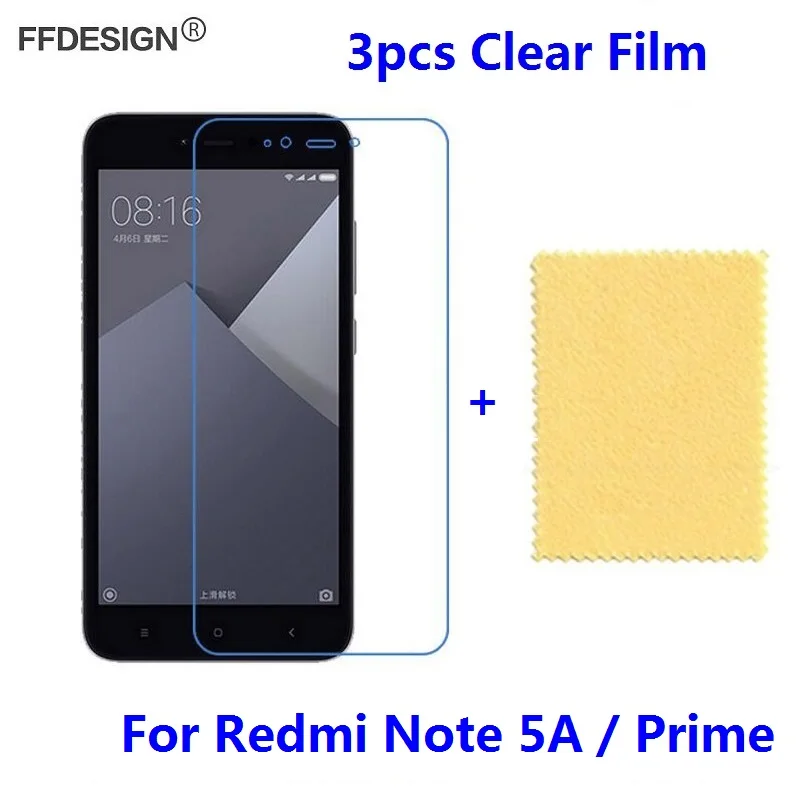 

Прозрачная защитная пленка для ЖК-экрана Xiomi Redmi Note 5A Prime