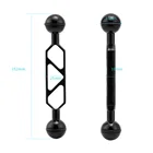 Алюминиевый светильник с ЧПУ для дайвинга, шаровая Головка, зажим-бабочка для GOPRO, аксессуары для камеры F24438, 1 шт.