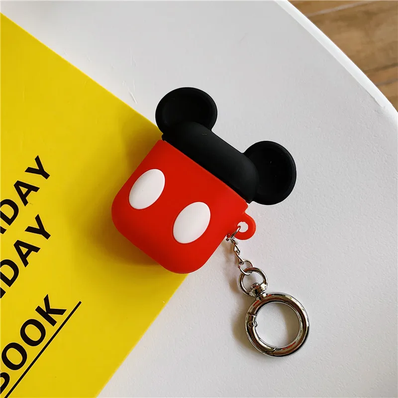 Style 7 Милый мультфильм Bluetooth беспроводные наушники чехол для AirPods Мягкий защитный чехол силиконовый для Apple Airpods гарнитура зарядка сумки - Цвет: Style 7