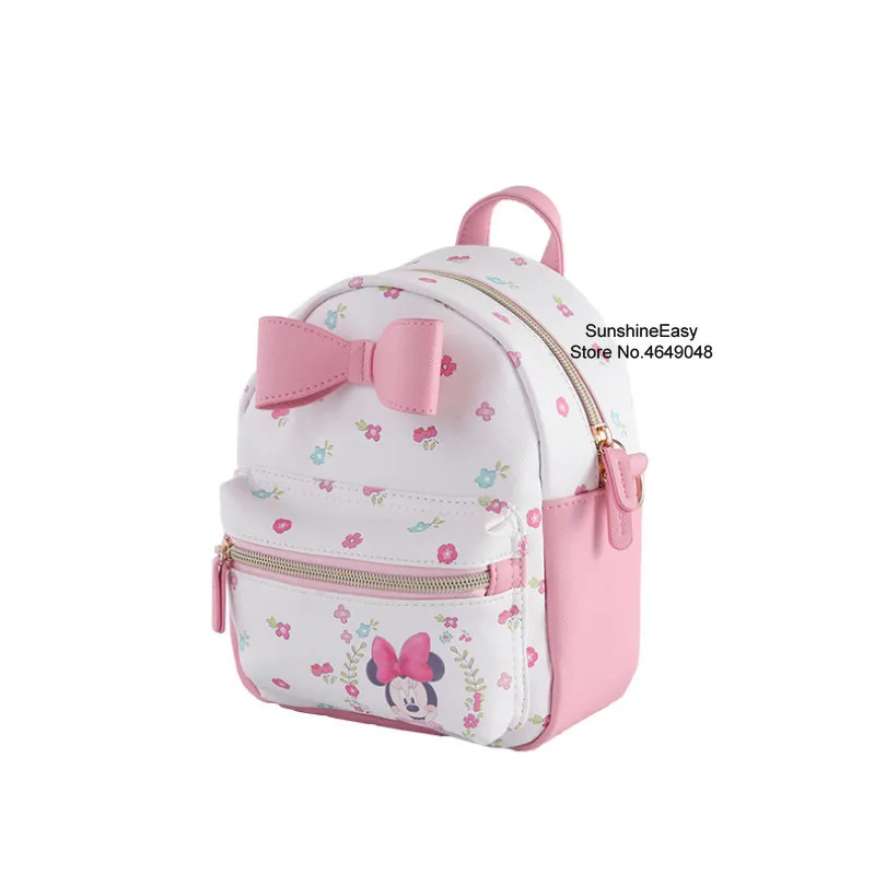 Disney Minnie розовая Милая новая сумка для детей водонепроницаемые школьные сумки