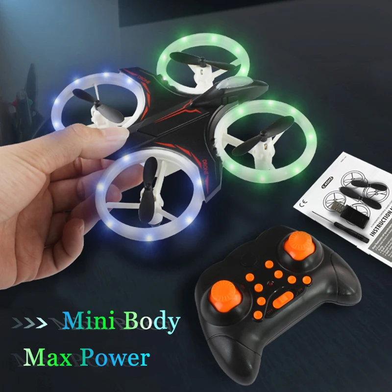 INKPOT светодиодный мини Drone Карманный Headless режим RC пульт дистанционного управления