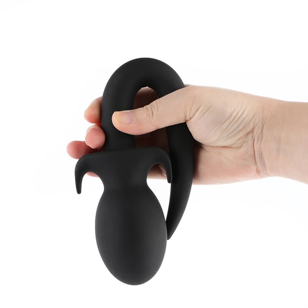 Sex Dog Tail Anal Plug Butt Plugs Soft Silicone Dilator Adult Toys for Man Prostate Massager Erotic Toy Woman | Красота и здоровье