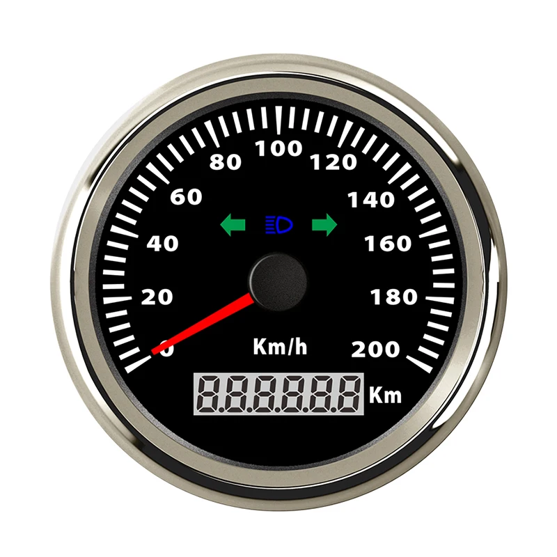 Новейший мотоцикл GPS Спидометр 200 км/ч для мотоцикла автомобиля грузовика лодки