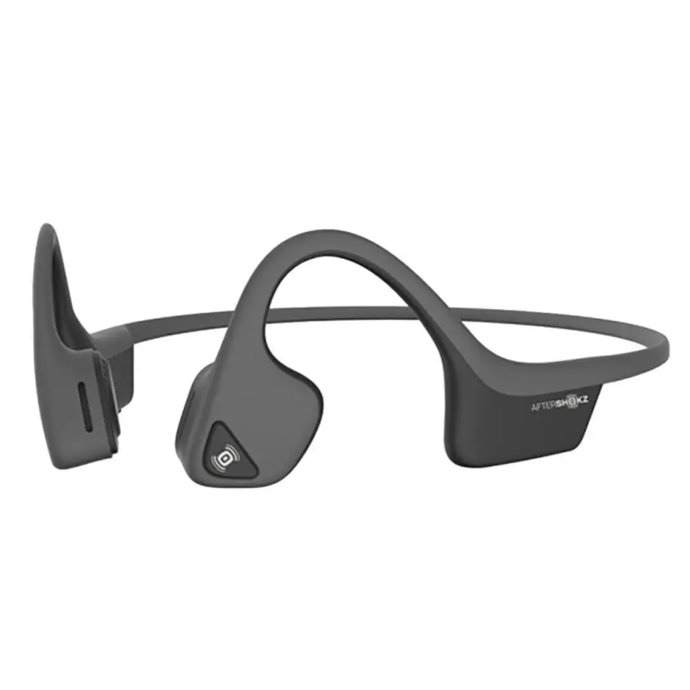 Серый Новейшие спортивные эргономичные Aftershokz AS650SG-BR Trekz Air открытые беспроводные наушники с костной проводимостью# A - Цвет: Серый