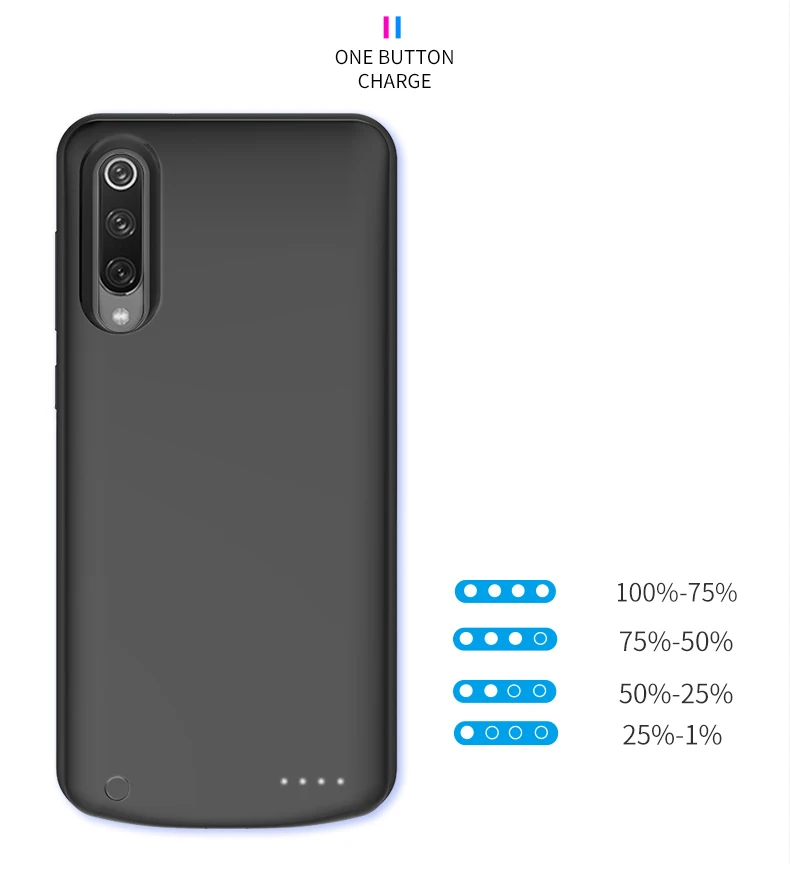 Высокое качество банк питания чехол для Xiao mi 9SE 6500 mah пакет резервного заряда батареи для mi 9SE корпус батареи