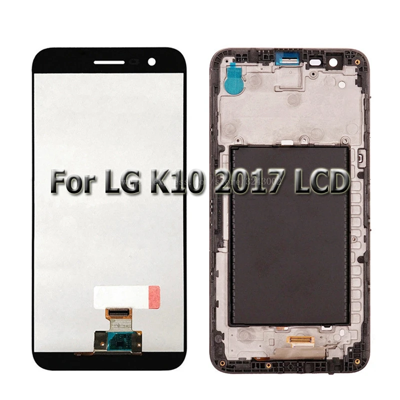 5 3 '񟡰x720 Дисплей для LG K10 2017 ЖК дисплей Сенсорный экран планшета M250 m250N M250E M250DS