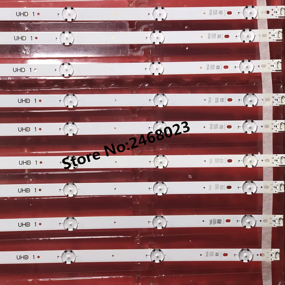 Светодиодная лента для подсветки 8 ламп LG Innotek 16Y 43 дюйма FHD _ светодиодный LH604V 43lh60