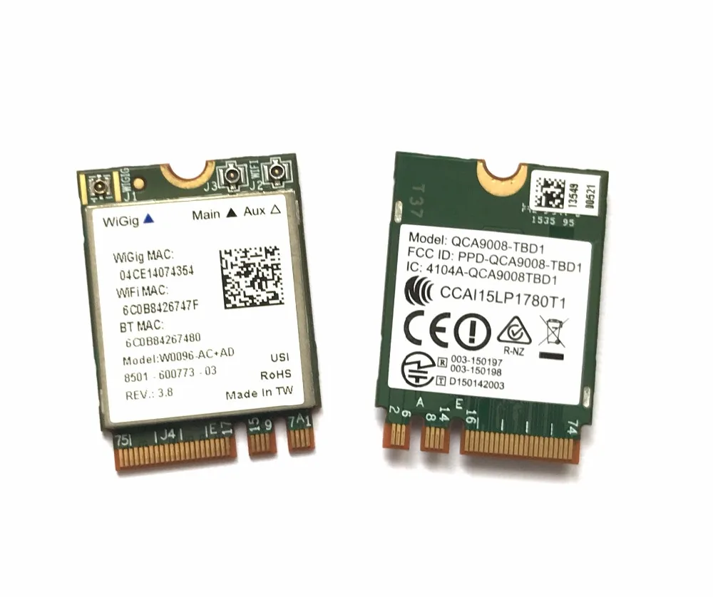 Atheros QCA9008 TBD1 беспроводной AC + AD Bluetooth 4 1 WIFI модуль 2 4G/5G Двухдиапазонная карта 867