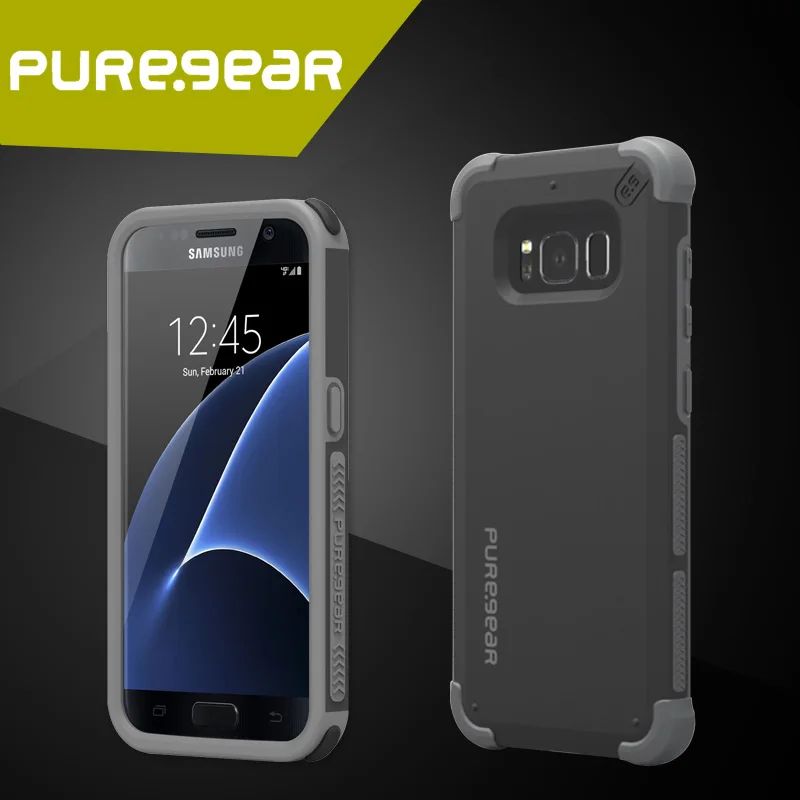 Puregear Премиум Открытый Анти шок DualTek Extreme Shock Case для Samsung Galaxy S8/S8 plus/S7 с розничной