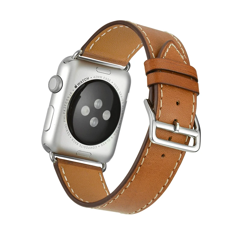 Ремешок из натуральной кожи для Apple Watch Band сменный кожаный браслет наручных часов