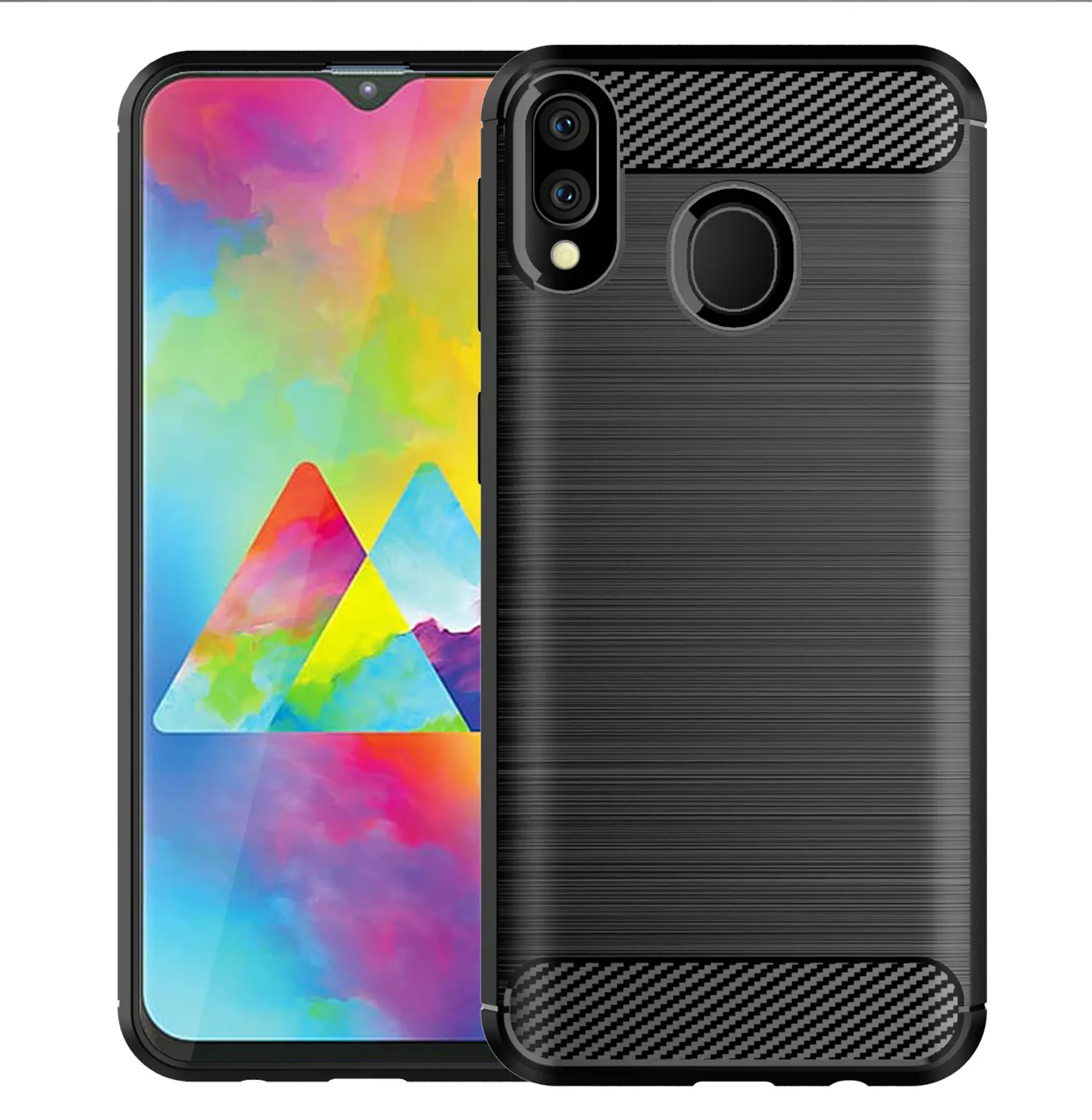 Чехол для Samsung Galaxy M20 мягкий чехол из ТПУ силиконовый защиты всего тела |