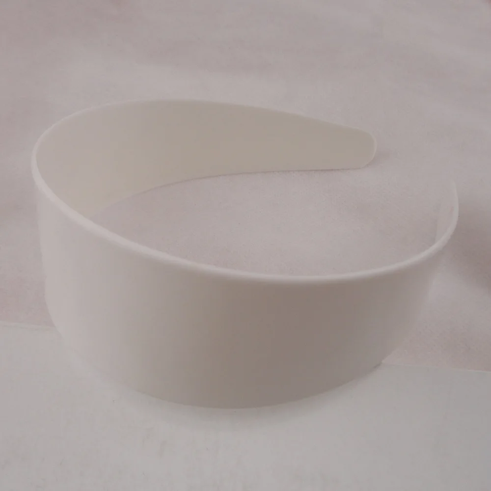 10 шт. широкие пластиковые обручи для волос 4 8 см 1 85 дюйма|hair headband|plain plastic headbandswhite