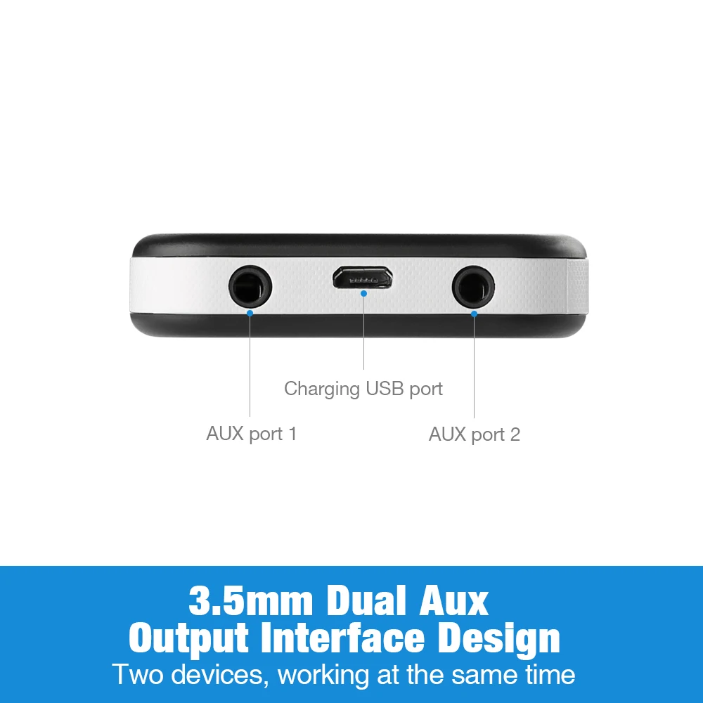 Siroflo Bluetooth передатчик приемник с NFC аудио 3,5 мм Aux Bluetooth адаптер для ПК смартфон Bluetooth приемник