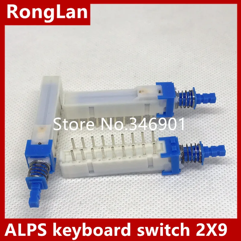 [SA] Японский кнопочный переключатель клавиатуры ALPS 2X9 самоблокирующийся