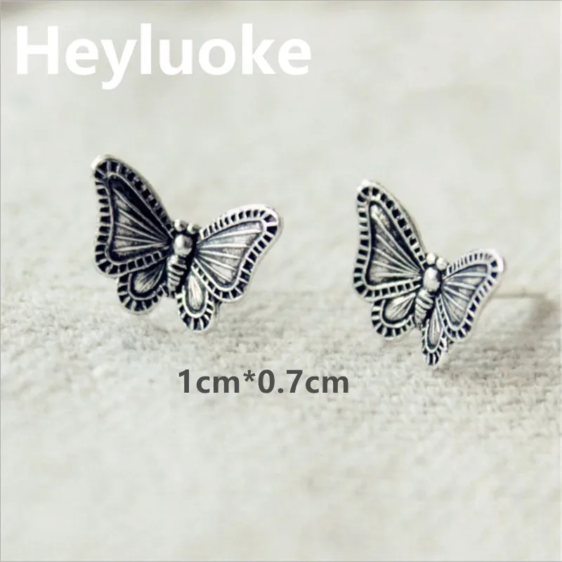 Женские серьги пусеты Aros Brincos Para As Mulheres Heyluok с треугольным вырезом в виде животных