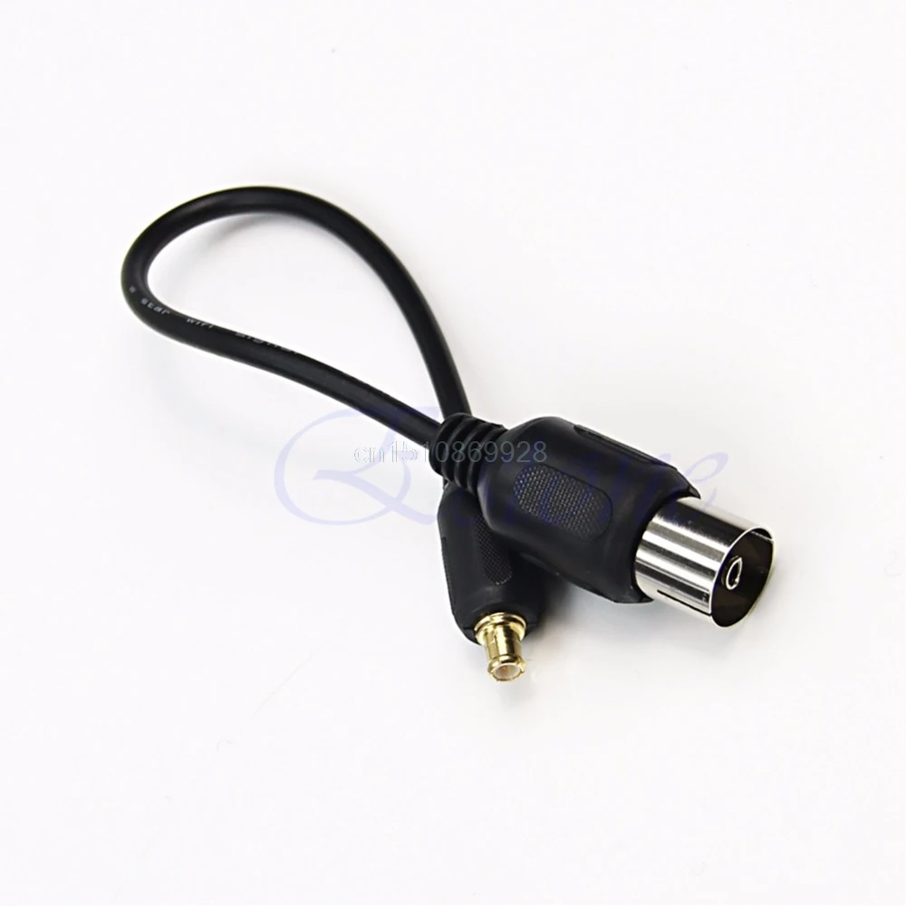 IEC Антенна MCX Кабель адаптер Pigtail разъем для USB TV DVB T тюнер M126 горячая