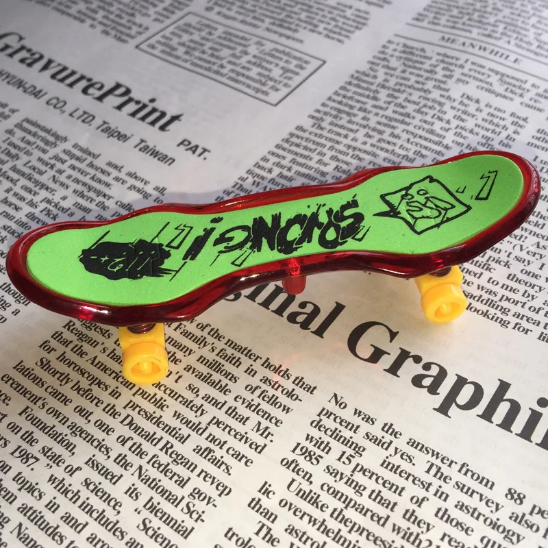 5 шт. Новые Детские быстрого палец скейтборд игрушка с весны амортизацией