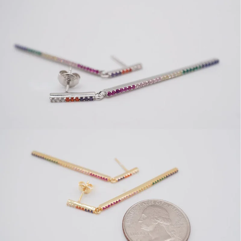 Простые геометрические Модные женские ювелирные изделия с микрозакрепкой