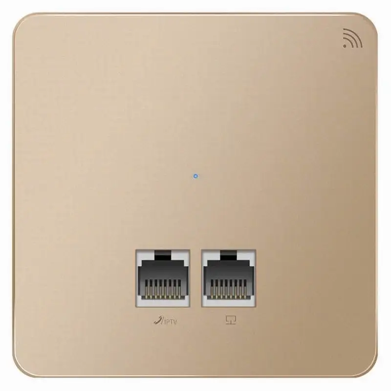 2,4 ГГц 300 Мбит/с в стене AP для Wi-Fi проекта Крытый AP 802.11AC WiFi точка доступа PoE источник питания 100 м RJ45 порт* 2