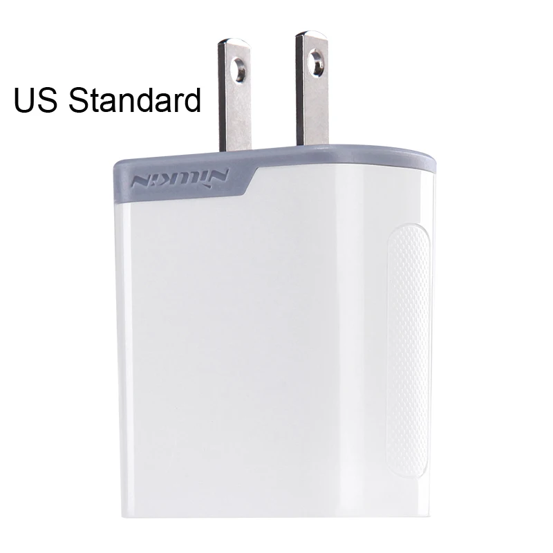 Nillkin QC 3,0 USB зарядное устройство для телефона 3A быстрое зарядное устройство US EU UK Универсальное портативное дорожное настенное зарядное устройство для iPhone для samsung Xiaomi - Тип штекера: США