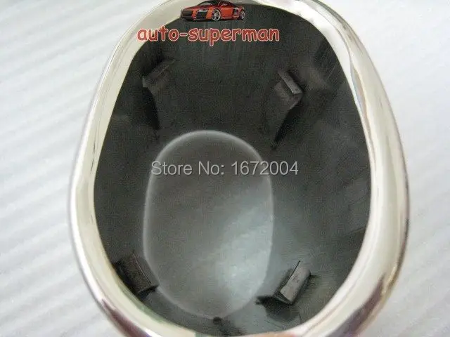 Хромированная выхлопная труба для BMW 3 Series E90 318D 318 2006 2010|pipe tip|pipe 1/2pipe exhaust |