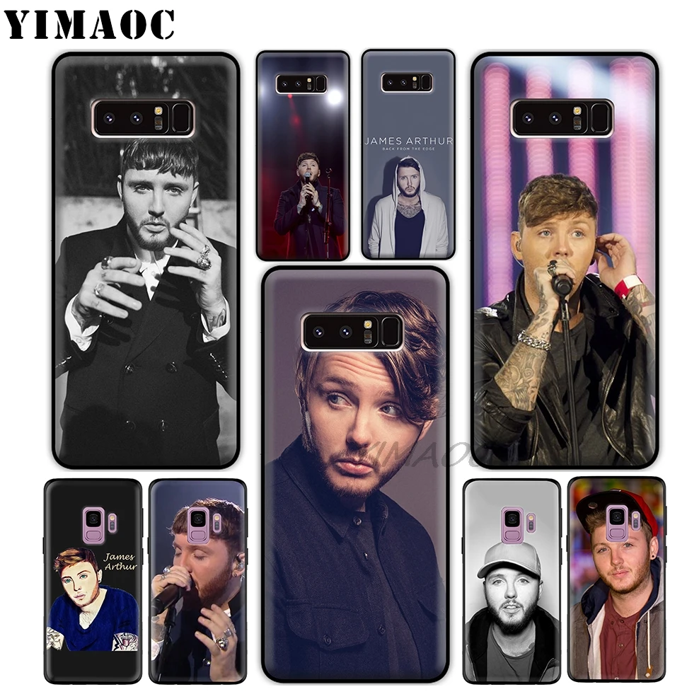 Мягкий силиконовый чехол YIMAOC James Arthur Singer для samsung Galaxy A9 A8 A6 Plus 2018 A5 A3 2017 2016 Note 9 8 |