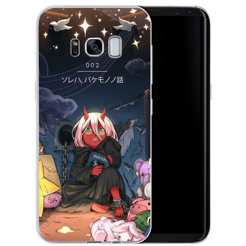 Горячий Дарлинг в FranXX чехол для Samsung Galaxy S7 S8 S6 S7EDGE S9 S9PLUS NOTE 3 8 9 последнее популярное