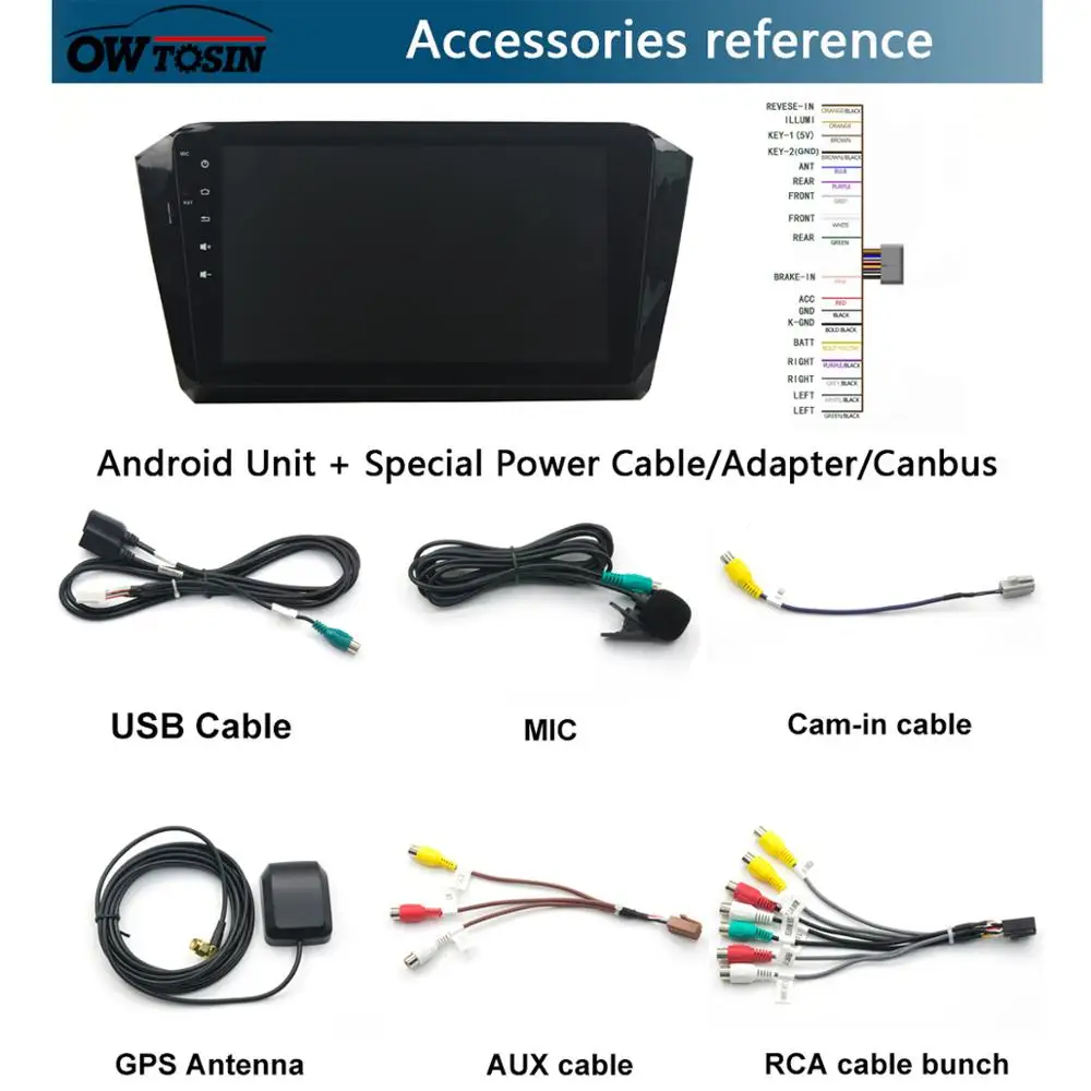 Автомобильный мультимедийный проигрыватель 9 дюймов IPS Octa 8 Core Android 0 DVD радио 4 гб RAM