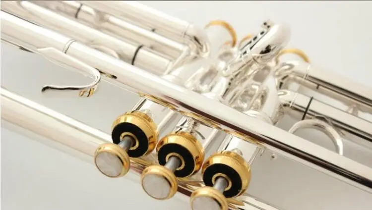 Профессиональный Bb Труба LT180S-37GS Посеребренная тромпита Instrumento Musicales Profesionales мундштук