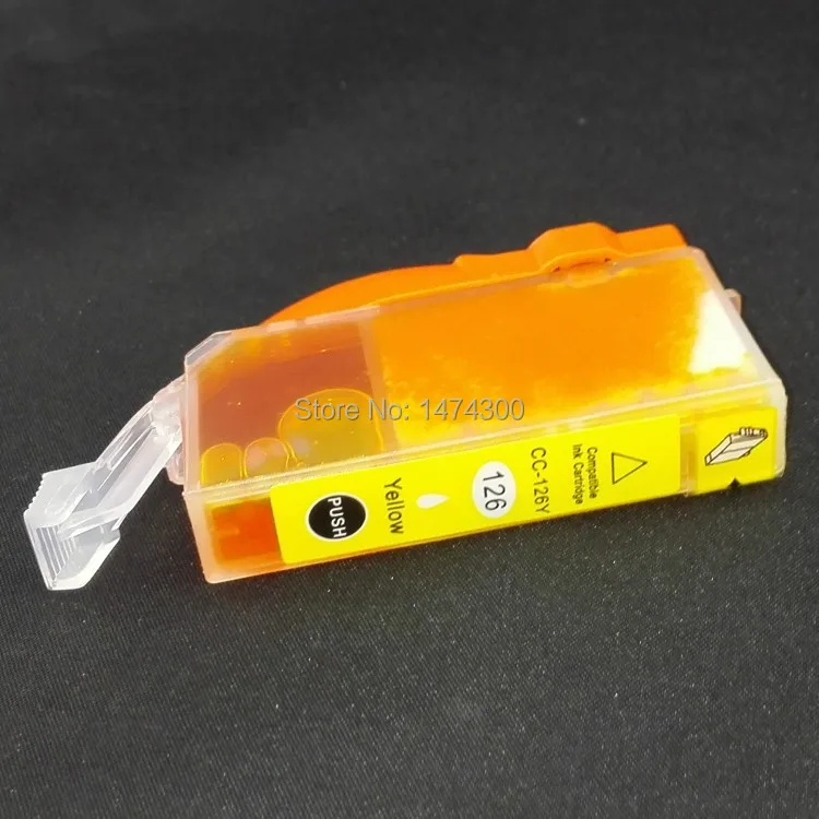 XIMO PGI 125BK C M Y Совместимый чернильный картридж для PIXMA MG5210/MG6110/IP4810/IX6510/MG 6210/MG 5310/iP 4910 и