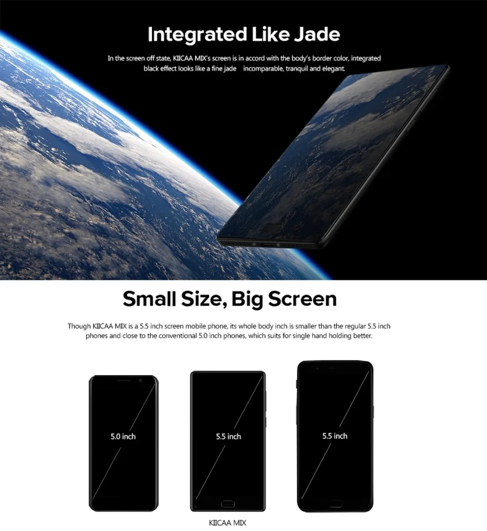 Оригинал Leagoo Kiicaa MIX 4G LTE мобильный телефон 5 ''полный экран MTK6750T Восьмиядерный
