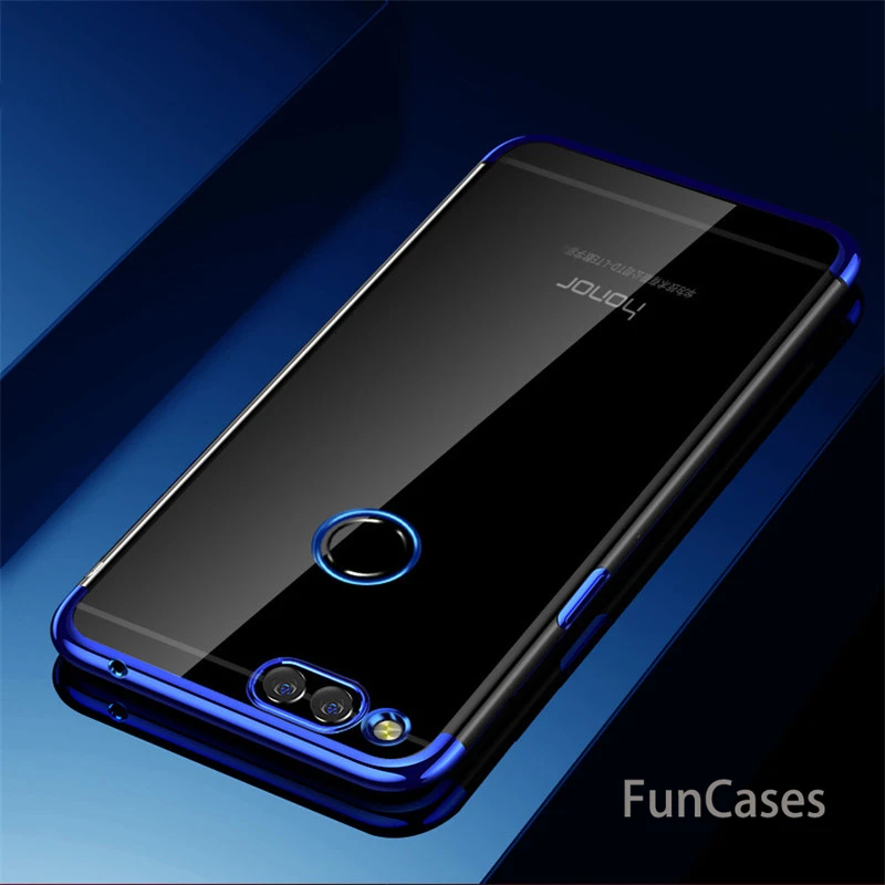 Чехол Coque для Honor 7C 7A Pro чехлы huawei Bacl мягкий силиконовый прозрачный чехол из ТПУ